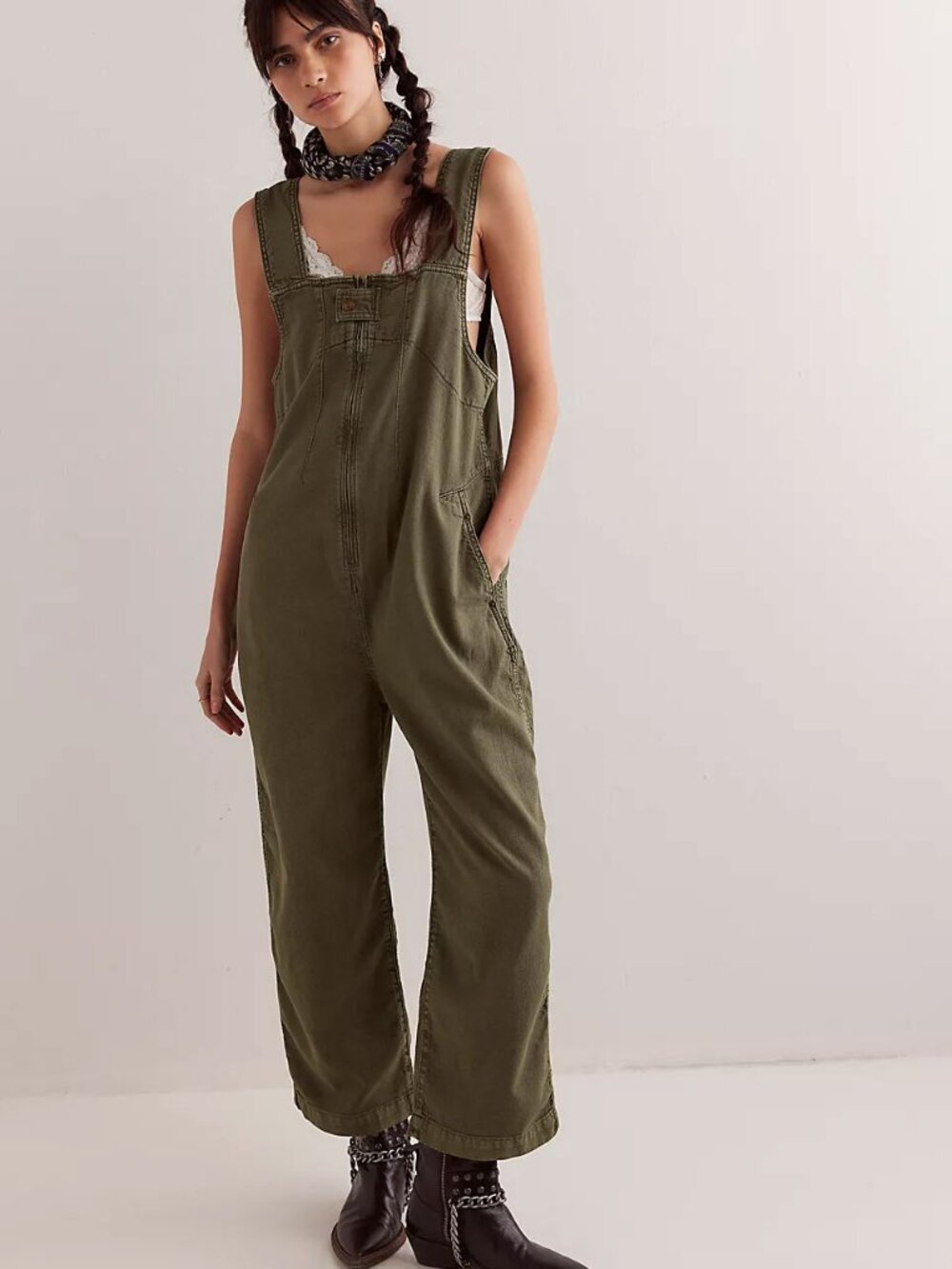 Free People We The Free Jude One Piece Distressed Jumpsuit